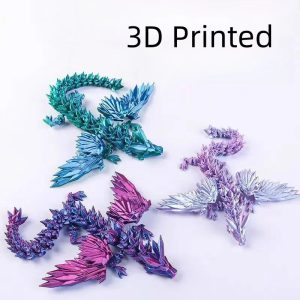 14cm 3D Printed Magic Wing Dragon