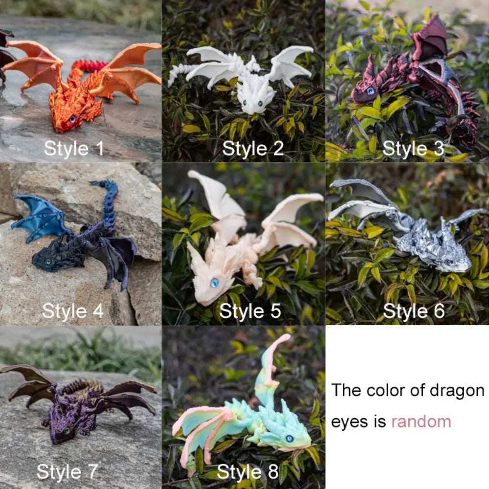 3D Printed Flying Western Dragon Toy - Image 5