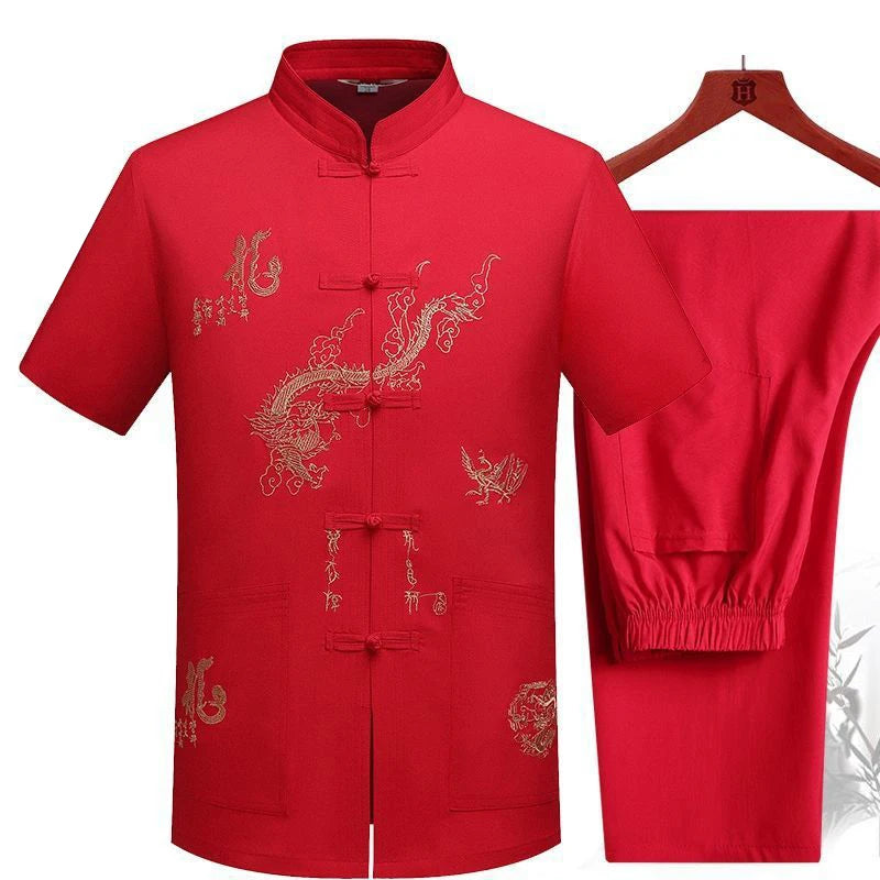 Chinese Traditional Tang Clothing Top - Image 7