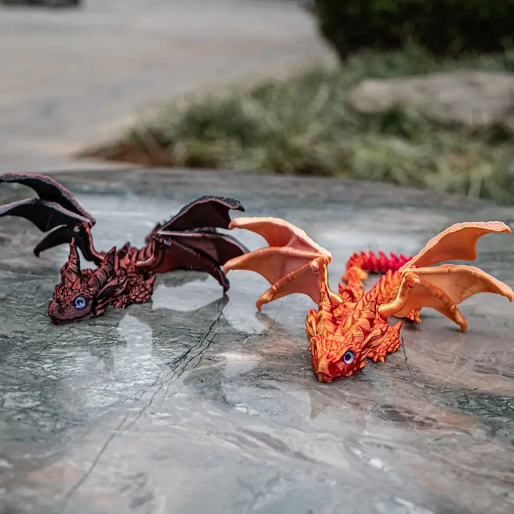 3D Printed Flying Dragon Toy - Image 3