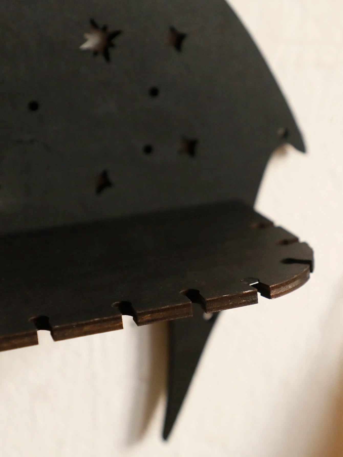 Dragon Shape Floating Wall Shelf – Wooden Decorative Rack with Country Rustic & Witchy Aesthetic - Image 5