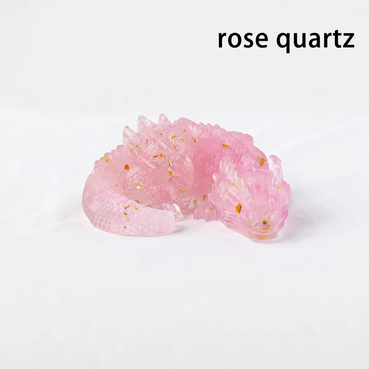 1PC Natural Crystal Stone Wolong Statue – Reiki Dragon Figurine & Feng Shui Amulet for Home & Office Decor - Image 7