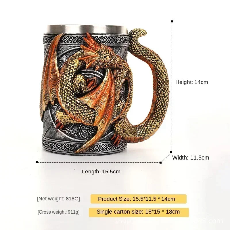 Creative 3D Dragon Beer Cup - Image 18