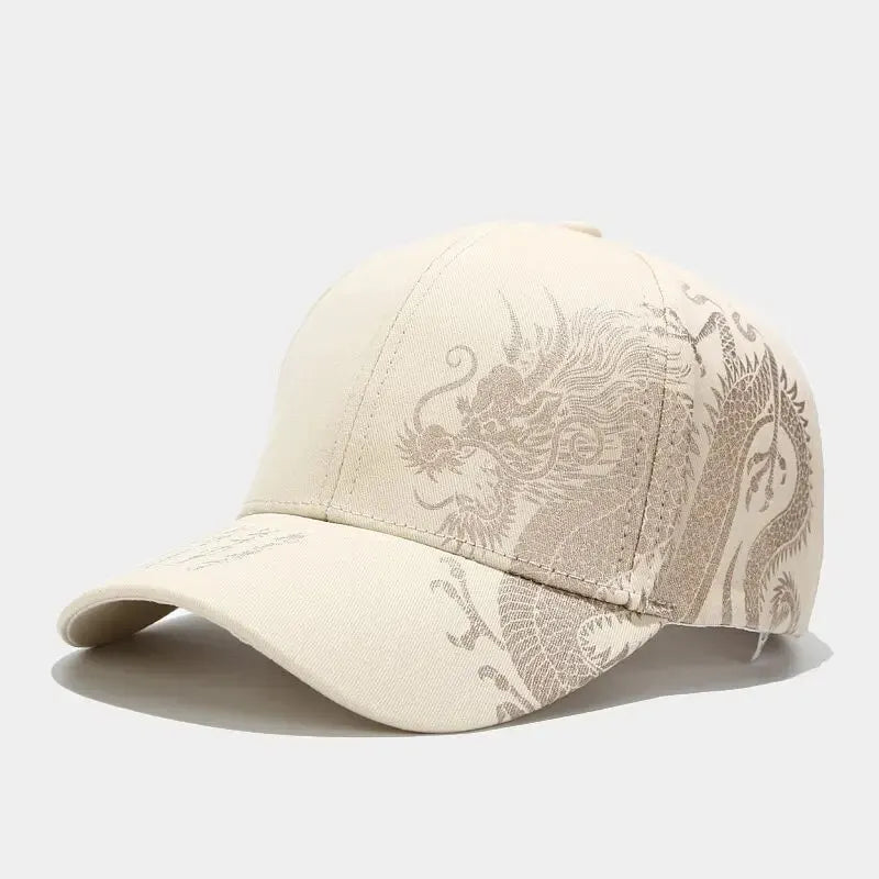 Chinese Style Dragon Pattern Baseball Hat - Image 7