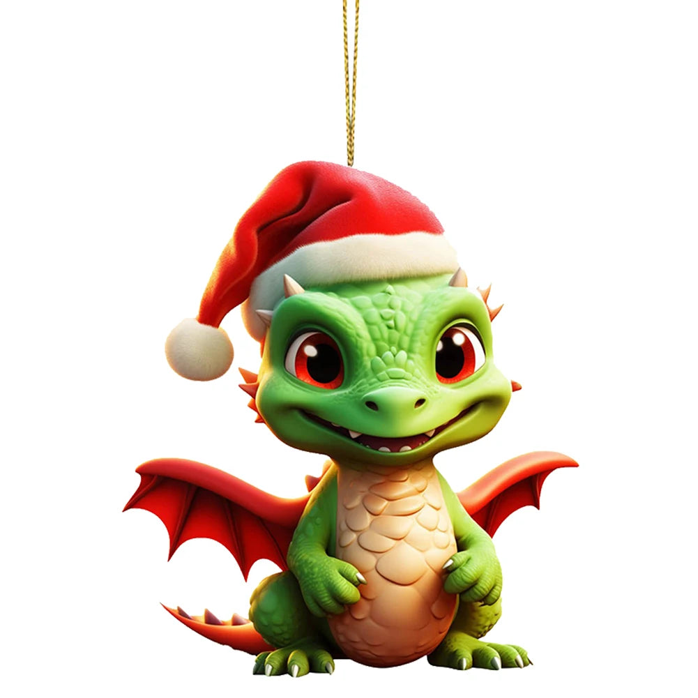 Christmas Dragon Ornaments - Image 11