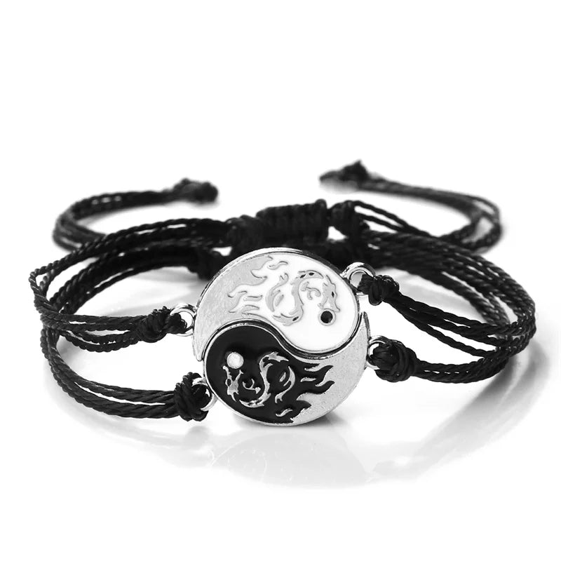 Dragon Tai Chi Gossip Braided Bracelets - Image 10