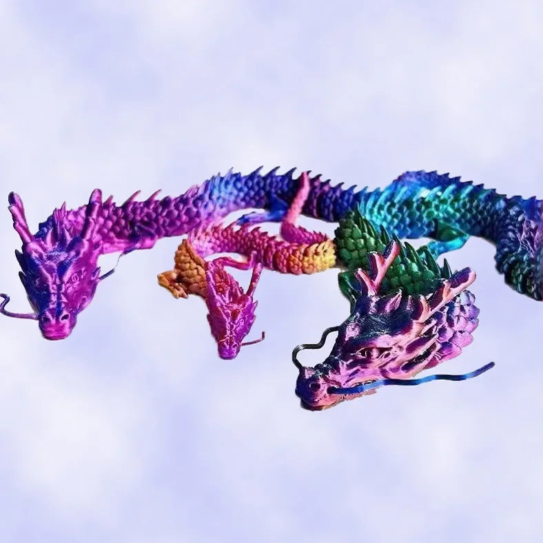 3D Printed Crystal Dragon Fidget Toy - Image 2