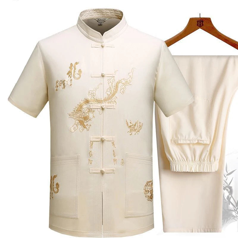 Chinese Traditional Tang Clothing Top - Image 18