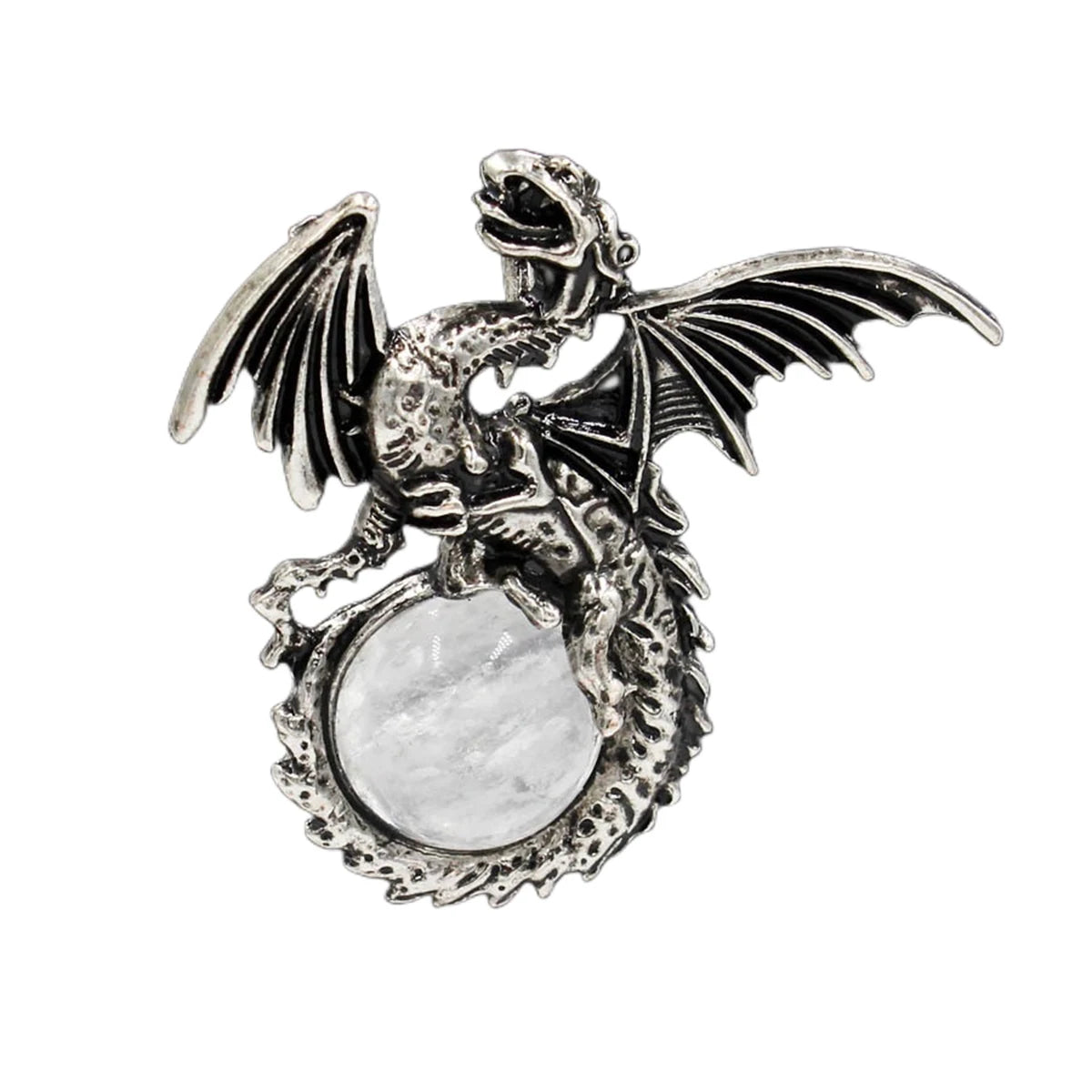 Dragon with Wings Gemstone Pendant - Image 10
