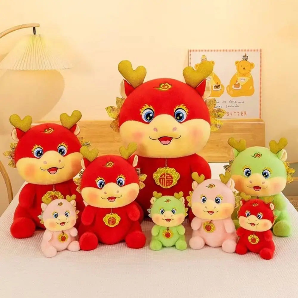 Creative Plush Dragon Year Mascot - Image 4