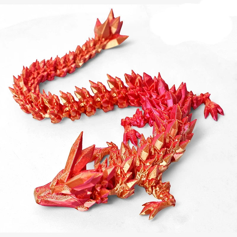 1/2PCS 3D Printed Dragon Egg with Full Articulated Dragon – Movable Desktop Ornament & Kid Toy - Image 19