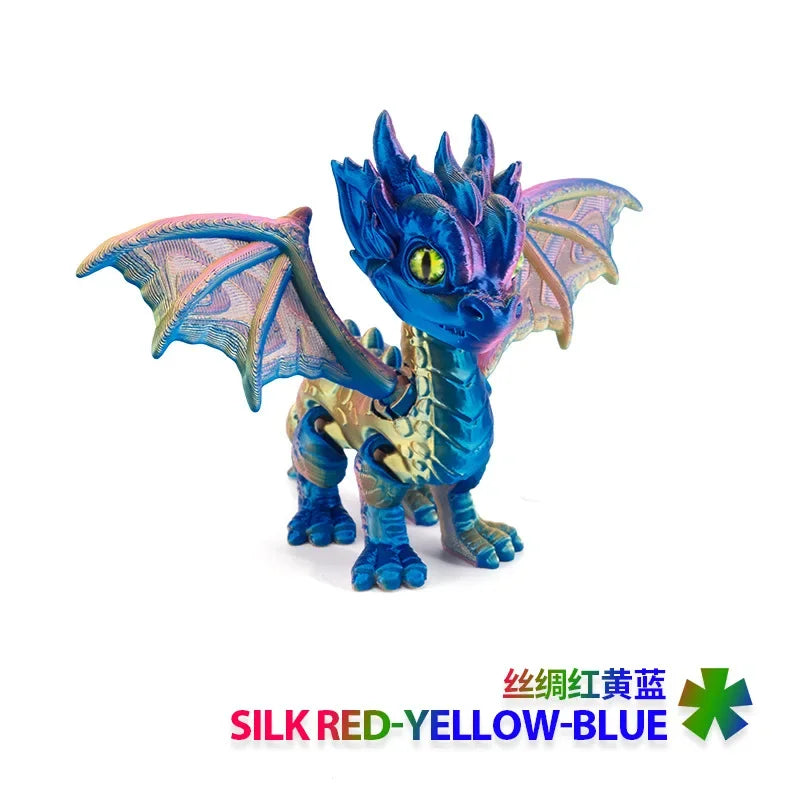 3D Rotatable Articulated Dragon – Realistic Dragon Statue for Kids & Landscaping Decoration - Image 15