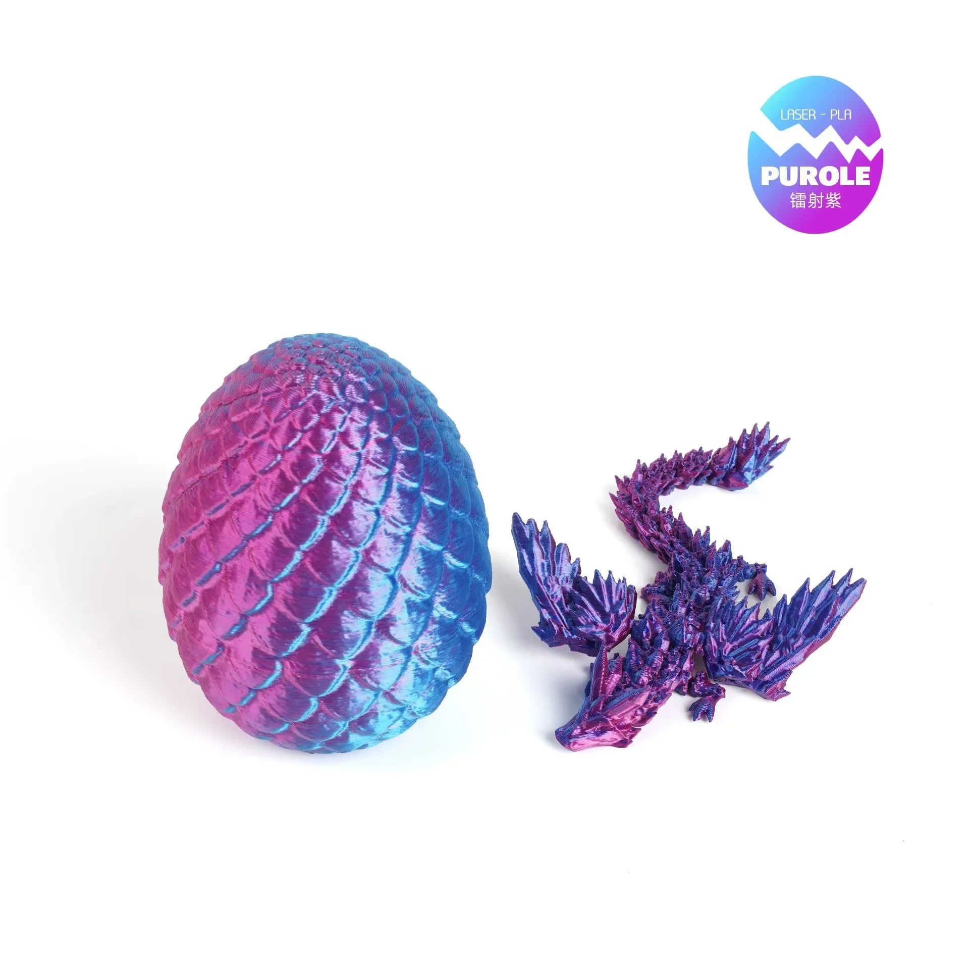3D Printed Dragon Ornament – Desktop Decoration & Collectible Animal Figure - Image 5