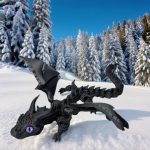 39.5Cm / 15.55In 3D Printed Dragon with Moveable Joints – Animal Model for Home & Desktop Decoration