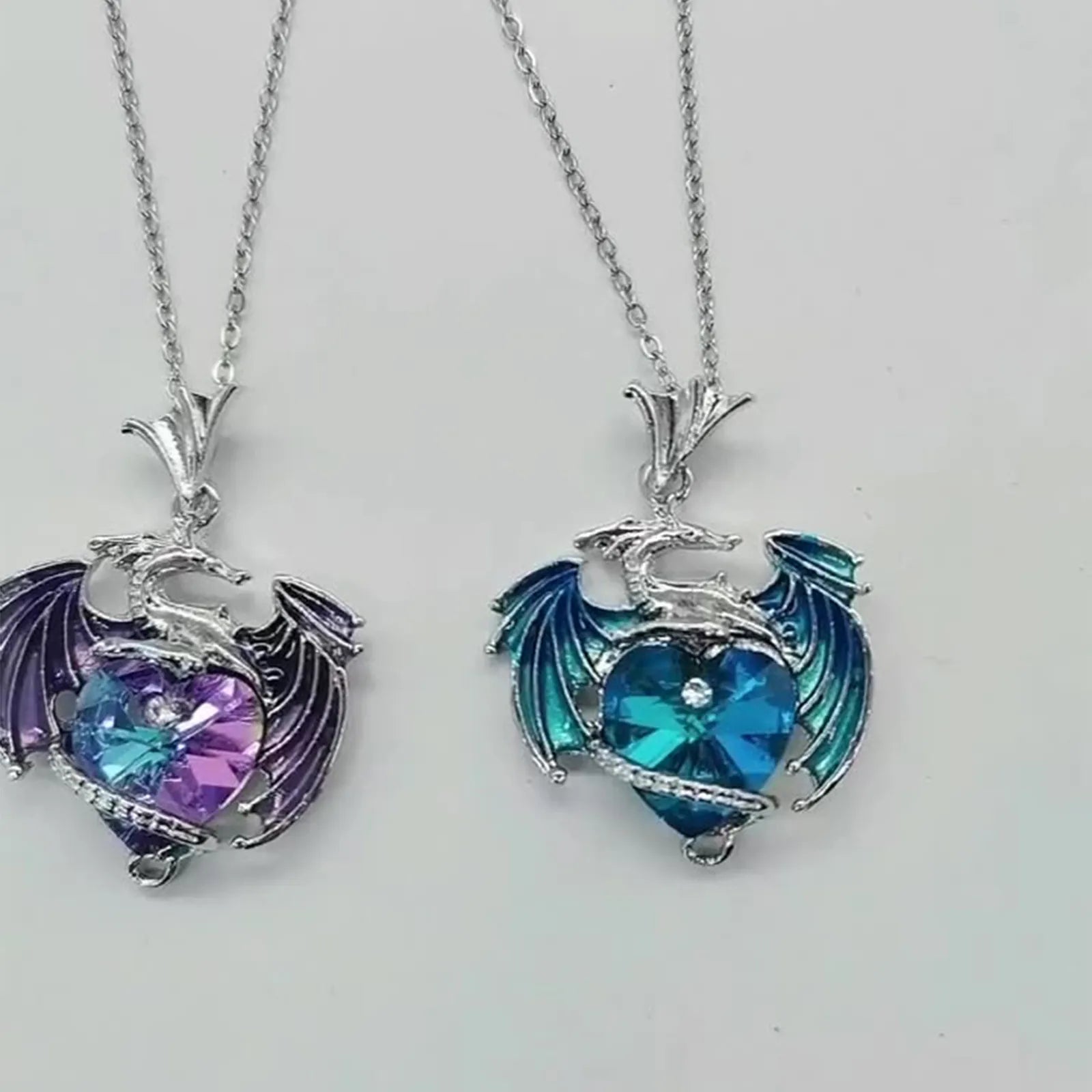 Flying Dragon Birthstone Necklace - Image 6