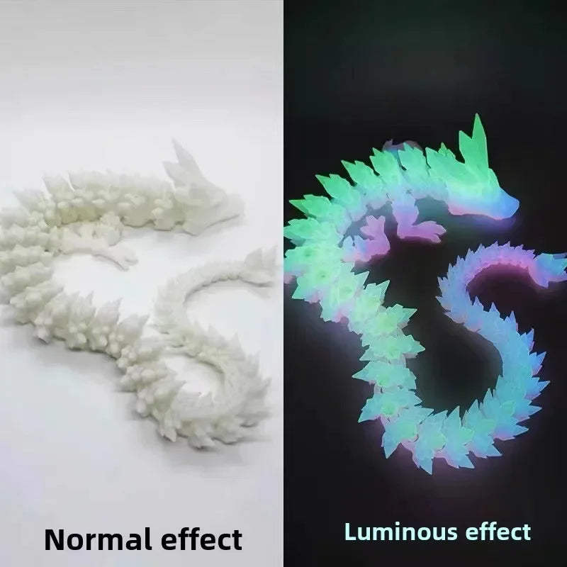 3D Printed Dragon Egg with Fully Articulated Dragon - Image 5