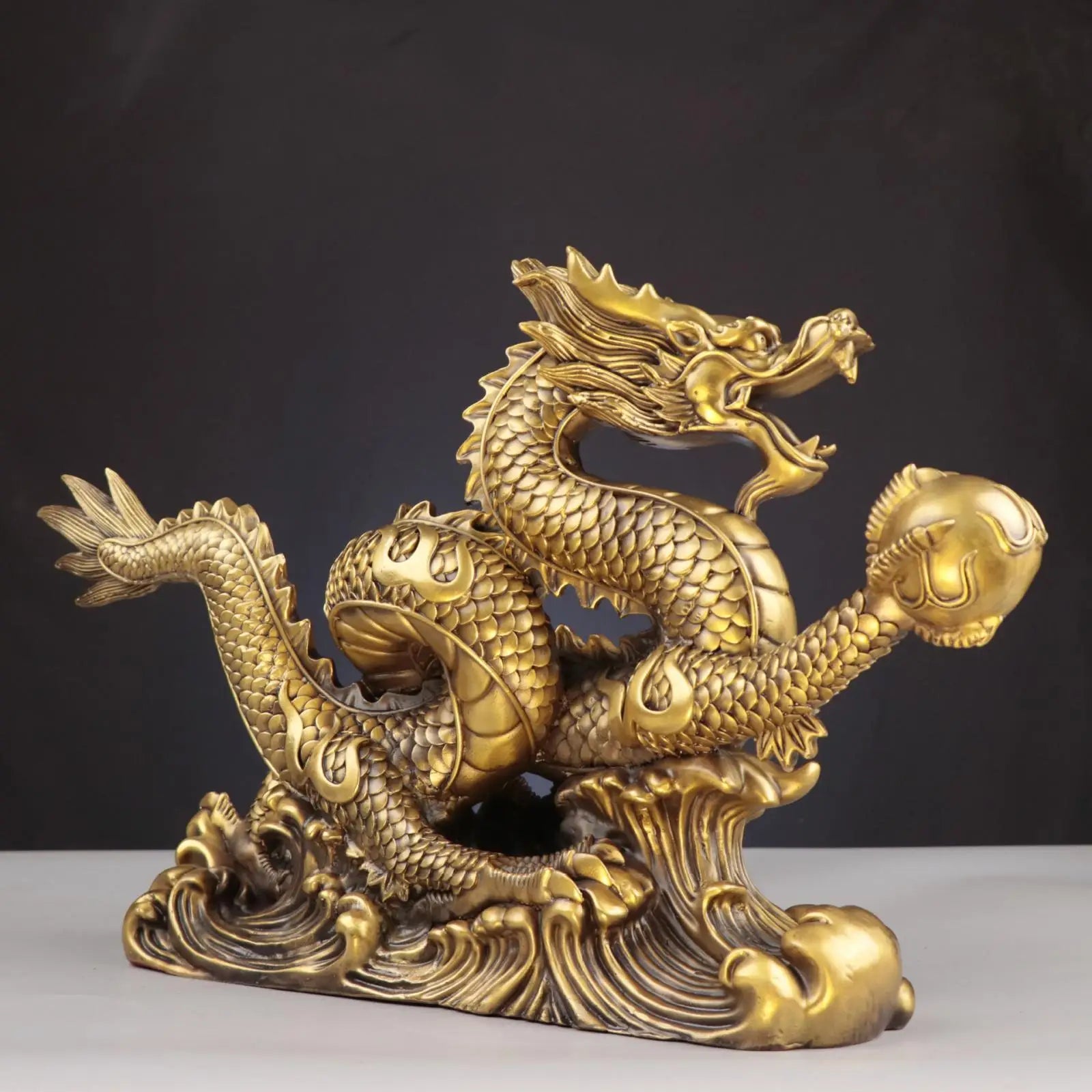 Feng Shui Dragon Statue - Image 2