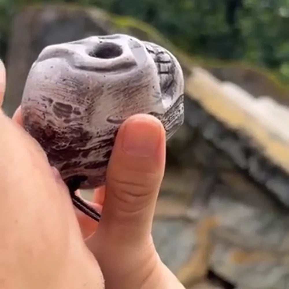 Aztec Skull Death Whistle – Terrifying Loud Human Scream - Image 6