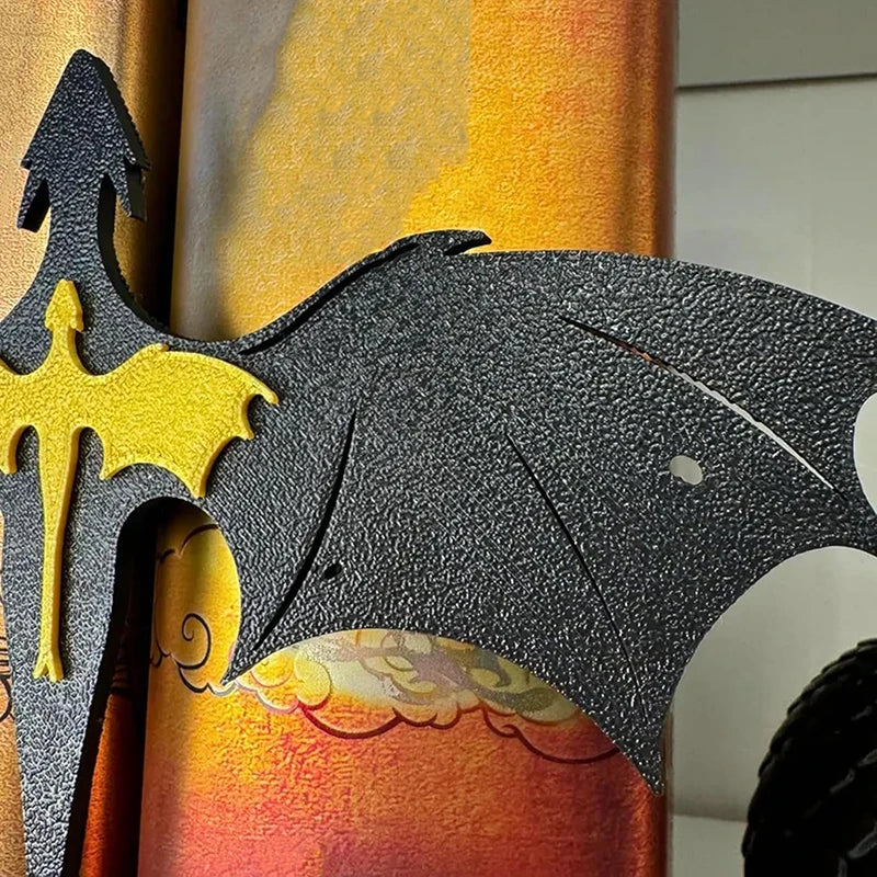 1Pc Bookshelf Decor Dragon Book Insert – Fourth Wing Double Dragon 3D Bookmark & Bookend - Image 5